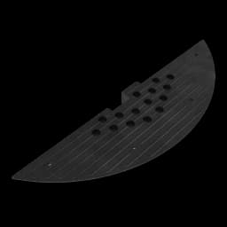 Лежачий полицейский ИДН 900-2 концевой элемент РЕЗИНА. ГОСТ Р 52605-2006