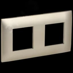 SKANDY Рамка 2-местная SK-F02Sh шампань IEK SK-M22-K37