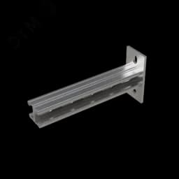 Страт-консоль двойная усиленная развернутая 41х21 L650 s:2,5 мм