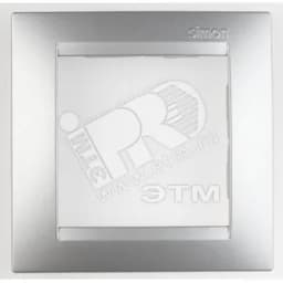 15 Рамка на 1 пост, алюминий