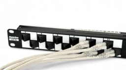 Патч-панель 19" Hyperline PP2A-19-24S-8P8C-C5E-110