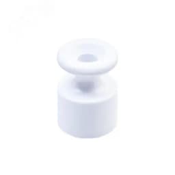 Изолятор для наружного монтажа, пластик, цвет титан (100 шт/уп)