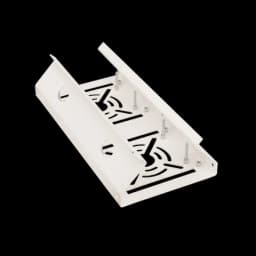 Кронштейн для двух камер на столб ПБ-КУ-2С Планета Безопасности