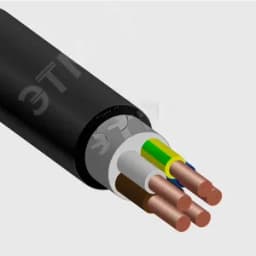 Кабель силовой ВВГнг(А)-LS 5х4-0.660 однопроволочный ТРТС Альфакабель