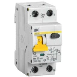 Автоматический выключатель дифференциального тока IEK АВДТ32 C6 MAD22-5-006-C-30