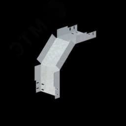 Лоток монтажный угловой 90 вниз ЛУ90Н.200.150.454.1,5.2 СОЭМИ