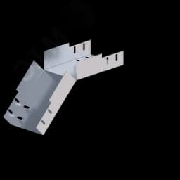 Лоток монтажный угловой 45 вниз ЛУ45Н.150.65.375.1,2.1