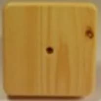 Коробка распаячная, с винтом, 100x100x20 (50 шт/уп) ПожТехКабель 030-009