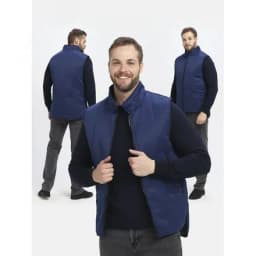 Жилет утепленный Универсальный (тк.Смесовая,210), т.синий, 40-42