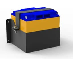 Полка для 2 аккумуляторных батарей емкостью 17 А·ч. Амадон КАБ-1217-2