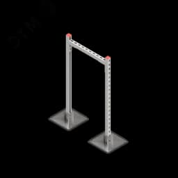 Опорная конструкция для горизонтальных прямоугольных воздуховодов и металлических лотков кабеленесущих систем TECHNORAPTOR STEELFOOT 500х1000