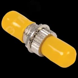 Адаптер проходной ST-ST для одномодового и многомодового кабеля (SM/MM) с полировкой UPC одинарного исполнения (Simplex)