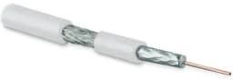 Кабель коаксиальный SAT703N, 75 Ом, 17 AWG Hyperline COAX-SAT703N-WH-100