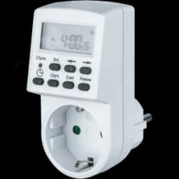 Таймер NTR-E-S01-WH розет. электрон. Navigator