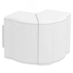 Угол кабельного канала внешний Rapid 80 регулируемый 70x110 мм (ABS-пластик, белый)