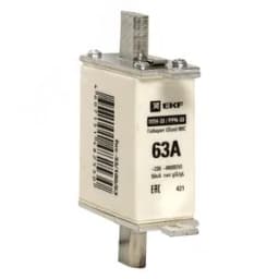 Вставка плавкая ППН-33 100/63А габарит 00С EKF