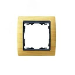 Рамка на 3 поста, S82, сосна - графит Simon