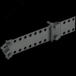 Держатель проводника круглого 5-10мм водосточная труба до 30мм оцинкованная сталь TD IEK