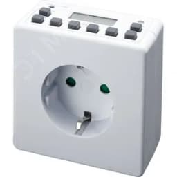 Розетка с таймером (недельная) электронная IP20 16А 3500W