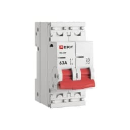 Выключатель нагрузки 2п 63А ВН-63N PROxima EKF S63263