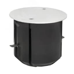 Коробка универсальная установочная КМП-020-028 углубленная с мет. лапками и крышкой (80х70) розн стикер