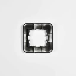 Рамка 1-м Karina Life горизонт. черн. бархат LEZARD 708-4200-146