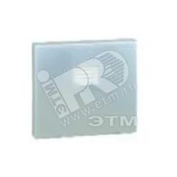 Клавиша для выключателя с подсветкой, S44A, алюминий Simon