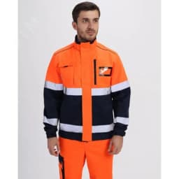 Костюм женский повара Шеф (тк.ТиСи), черный/красный, р. 44-46/158-164