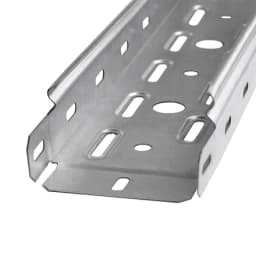 Лоток перфорированный 500х50х3000 (1,2 мм) (3 м/уп) Промрукав