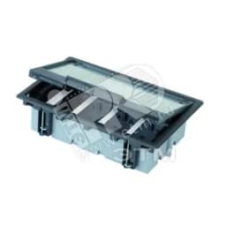 Connect Люк на 6 CIMA-модулей (12 модулей 45х45 мм) глубина 90-120мм посадка 210х300мм max 1000кг графит