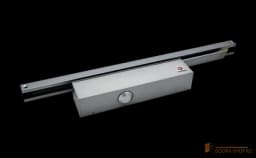 Дверной доводчик FARGO F65 EN2-4, (ЧЕРНЫЙ). со скользящим каналом 120 кг