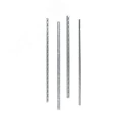 Стойки вертикальные оцинкованные, В=1800мм, без дополнительных креплений, 4шт