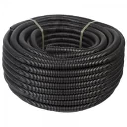 Труба гофрированная TDM ПВХ черная 25 мм (бухта 50 м)