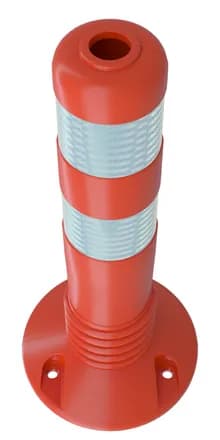 Столбик гибкий 450мм с комплектом крепежа ССД-450 ТПУ ОРАНЖ ГОСТ 32843-2014 Ustun