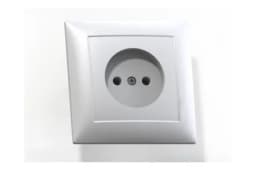 Розетка 1-м СП Селена РС16-369 16А IP20 бел. Кунцево 8110