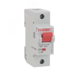 Выключатель автоматический модульный YON MD125 1P 100А C 20kA
