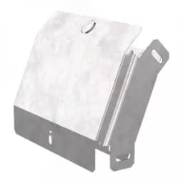 Угол вертикальный внешний 45 градусов с крышкой Стандарт 200х50 Промрукав