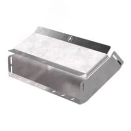 Угол вертикальный внутренний 45 градусов с крышкой Стандарт 400х80 Промрукав