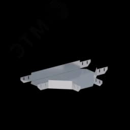 Лоток монтажный угловой тройниковый горизонтальный ЛУТГ.200.65.653.1.1