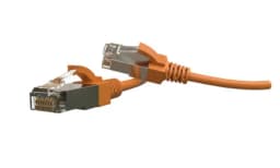 Патч-корд S/FTP Hyperline PC-LPT-SFTP-RJ45-RJ45-C6-2M-LSZH-OR