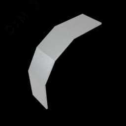 Крышка лестничного вертикального внешнего угла 90 гр. 150 мм HD85