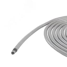 Металлорукав DN 50мм в герм. ПВХ изоляции в оплетке из нержавеющей стали, Dвн 50,5 мм, Dнар 57,0, 25 м