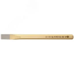 Зубило плоское DIN 6453, ширина резца 12 мм, 10X125 мм, 8-гранный профиль, лакировка