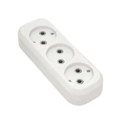 Колодка 3 гн. 10А 2,2кВт б/з Эксперт EKF PROxima