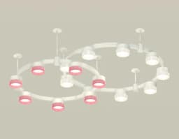 Комплект подвесного светильника Techno Ring с композитным хрусталем Ambrella Light XR92211210