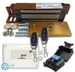 Электромагнитный замок уличный с беспроводным пультом до 100 метров VIZIT Safe Home