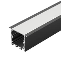Профиль LINIA49FM3000 BLACK Arlight Алюминий 055443