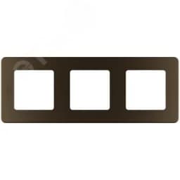 Рамка 3 поста INSPIRIA бронза Legrand