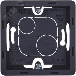 Коробка накладного монтажа 1 пост INSPIRIA антрацит