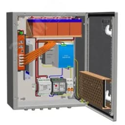 Узел коммутационный 8хPoE, 2хSFP, 300 Вт, АС 230В, 50 Гц IP66, 400х500х210 мм Тахион-климат